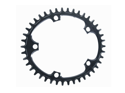 GARBARUK Chainring Melon oval 1-fach narrow-wide BCD 130 mm  46 Teeth black
