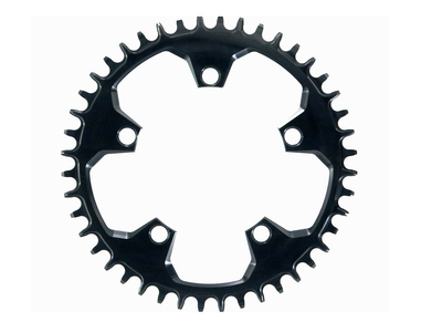 GARBARUK Chainring Round 1-fach narrow-wide BCD 130 mm   42 Teeth black
