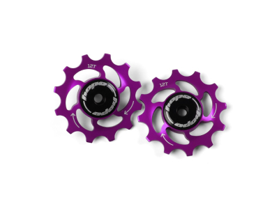 HOPE Set Jockey Wheels 12 Teeth purple