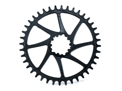 GARBARUK Chainring Round Direct Mount | 1-speed narrow-wide SRAM GXP Road/CX 44 Teeth red