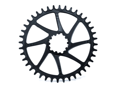 GARBARUK Chainring Round Direct Mount | 1-speed narrow-wide SRAM GXP Road/CX 44 Teeth blue