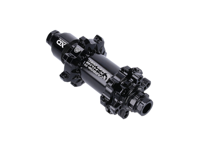 CARBON-TI Rear Hub X-Hub SP 6-Hole X-12 XD for 12x142 mm Thru Axle | Freehub SRAM XD acid green 28 hole