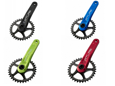 RACE FACE Crankarms Atlas CINCH System coloured 170 mm red