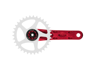 RACE FACE Kurbelarme Atlas CINCH System farbig 170 mm rot