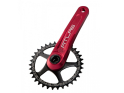 RACE FACE Crankarms Atlas CINCH System coloured 170 mm red