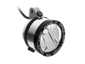 SON Dynamo LED spotlight Edelux II for hanging mounting with cable | StVZO silver polished