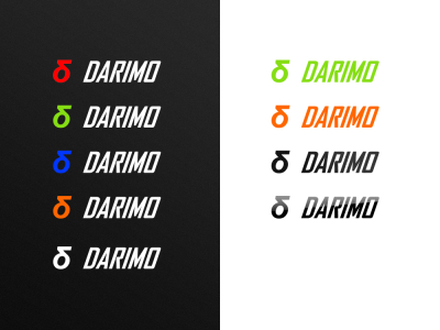 DARIMO Decal für Lenker orange / orange