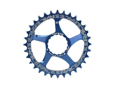 RACE FACE Kettenblatt Direct Mount CINCH System Narrow Wide 1-fach blau 26 Zähne