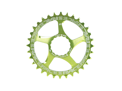 RACE FACE Chainring Direct Mount CINCH System Narrow Wide 1-speed green