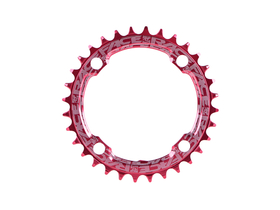 RACE FACE Chainring BCD 104 | 4-Bolt Narrow Wide 1-speed red