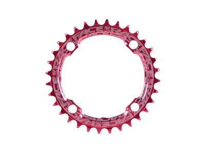 RACE FACE Chainring BCD 104 | 4-Bolt Narrow Wide 1-speed red 36 Teeth