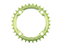 RACE FACE Chainring BCD 104 | 4-Bolt Narrow Wide 1-speed green 34 Teeth