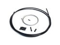 CAPGO Shift Cable Set Orange Line | Shimano/SRAM MTB 1-speed | long white