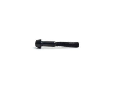 Titanschraube M6x40 konisch schwarz