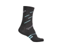 VELOTOZE Socken Merinowolle | schwarz / blau