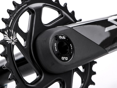 TRUVATIV Crank Stylo Carbon Eagle DUB black 1x12 | X-SYNC 2 Direct Mount chainring 32 teeth BOOST 175 mm