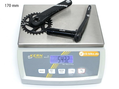 TRUVATIV Crank Descendant Carbon Eagle DUB black 1x12 | X