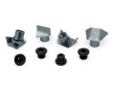 ABSOLUTE BLACK Cover Bolts for Dura-Ace R9100/9150 Ultegra grey