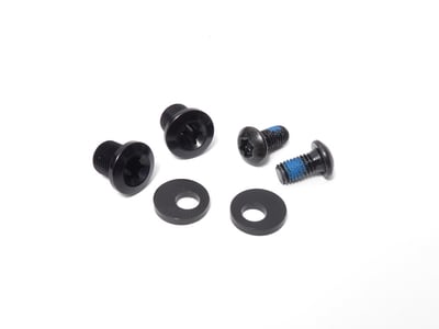 ABSOLUTE BLACK Chainring Bolt Set for oval Chainrings 30 Teeth | BCD 104 mm