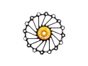 KCNC Jockey Wheel Narrow Wide | 16 Teeth black