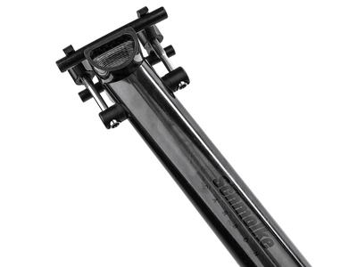 SCHMOLKE Seatpost TLO MTB Black Edition 1K-Finish up to 70 Kg 31,6 mm 250 mm