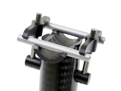 SCHMOLKE Seatpost TLO MTB Black Edition UD-Finish 81 to 90 Kg 34,9 mm 300 mm