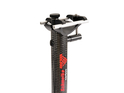 SCHMOLKE Seatpost TLO MTB 10 mm Setback Black Edition 1K-Finish 91 to 110 Kg 31,6 mm 400 mm