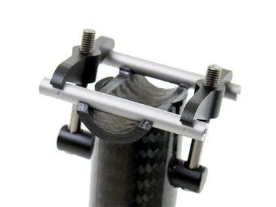 SCHMOLKE Sattelsttze TLO MTB Team Edition 1K-Finish bis 70 Kg 30,9 mm 450 mm