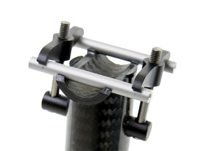 SCHMOLKE Seatpost TLO MTB Team Edition 1K-Finish 81 to 90 Kg 34,9 mm 250 mm