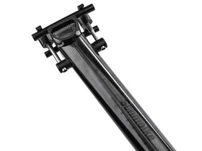 SCHMOLKE Seatpost TLO Road Black Edition 1K-Finish 91 to 110 Kg 31,6 mm 250 mm