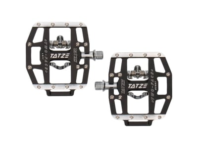 TATZE Pedals TWO-FACE Cr-Mo | black