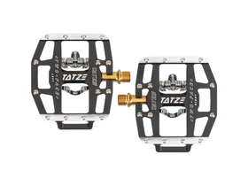 TATZE BIKE COMPONENTS Pedal Two-Face Titanium | black