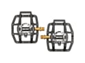 TATZE Pedals TWO-FACE Titanium | black