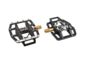 TATZE Pedals TWO-FACE Titanium | black
