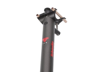 SCHMOLKE Sattelsttze TLO Road 10 mm Setback Team Edition 1K-Finish bis 70 Kg 31,6 mm 350 mm