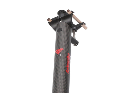 SCHMOLKE Seatpost TLO Road 10 mm Setback Team Edition 1K-Finish up to 70 Kg 31,6 mm 350 mm