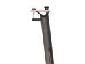 SCHMOLKE Seatpost TLO Road 10 mm Setback Black Edition 1K-Finish 71 to 80 Kg 27,2 mm 350 mm