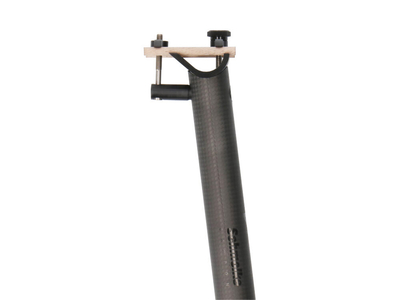 SCHMOLKE Sattelsttze TLO Road 10 mm Setback Black Edition 1K-Finish 91 bis 110 Kg 30,9 mm 350 mm