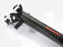 SCHMOLKE Seatpost TLO Road 10 mm Setback Black Edition UD-Finish 71 to 80 Kg 27,2 mm 250 mm
