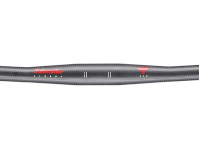 SCHMOLKE Lenker Carbon MTB Flatbar TLO Oversize 31,8 mm | 6° Team Edition 1K-Finish 540 mm 71 bis 80 Kg