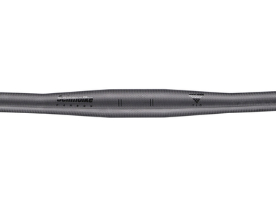 SCHMOLKE Lenker Carbon MTB Flatbar TLO Oversize 31,8 mm | 6 Black Edition 1K-Finish 580 mm 81 bis 90 Kg