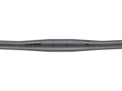 SCHMOLKE Handle Bar Carbon MTB Flatbar TLO Oversize 31,8 mm | 6° Black Edition 1K-Finish 660 mm 81 to 90 Kg