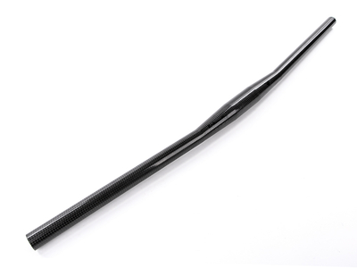 SCHMOLKE Handle Bar Carbon MTB Flatbar TLO Oversize 31,8 mm | 6° Black Edition UD-Finish 500 mm 71 to 80 Kg