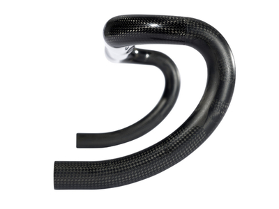 SCHMOLKE Handle Bar Carbon Road Evo TLO Black Edition 1K-Finish 42 cm up to 70 Kg Not for Time Trial Clip Ons