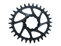 GARBARUK Chainring Melon Direct Mount oval | 1-speed narrow-wide for Tune Smart Foot Crank 32 Teeth red