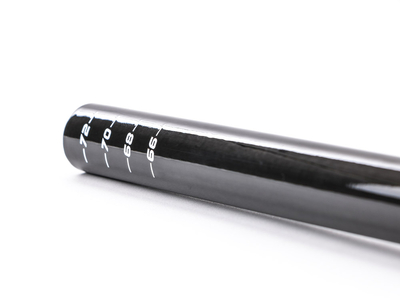 NEW ULTIMATE Lenker EVO Flatbar Carbon 31,8 x 740 mm | UD glänzend
