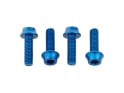 WOLF TOOTH Schrauben Set M5 x 15 mm Flaschenhalterschrauben | farbig blau
