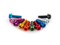 WOLF TOOTH screw set M5 x 15 mm bottle cage bolts | colored purple