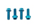 WOLF TOOTH screw set M5 x 15 mm bottle cage bolts | colored teal