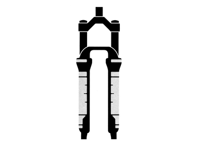 LIZARD SKINS Fork Protector Wrap | gloss clear